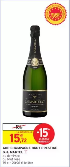 Brut - G.h. Martel - Aop Champagne  Prestige