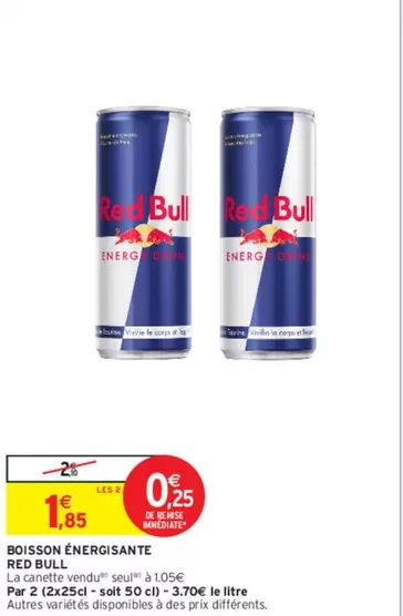 Red bull - Boisson Énergisante