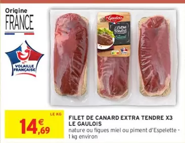 Le gaulois - Filet De Canard Extra Tendre