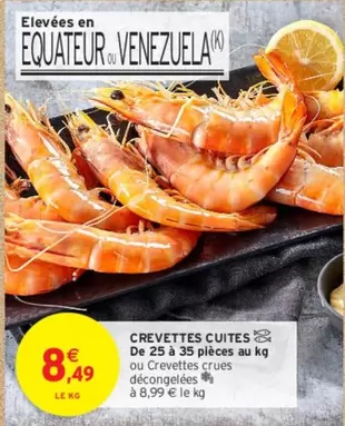 Crevettes Cuites