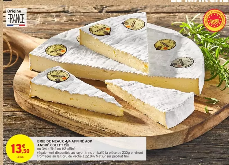 Brie De Méaux 44 Affinée Aop Anneoire Collet