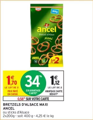 Ancel - Bretzels D'alsace Maxi