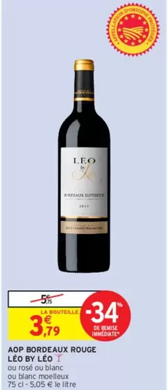 Leo By Leo - Aop Bordeaux Rouge