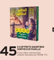 smartbox - e-coffrets  sorties en famille