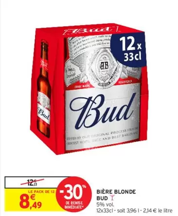 Bud - Biere Blonde