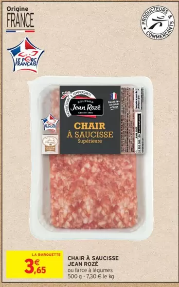 Jean Rozé - Chair À Saucisse