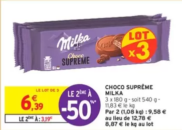 milka - choco suprême