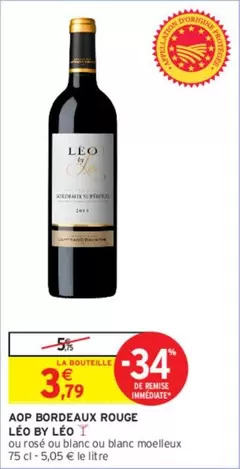 Léo By Léo - Aop Bordeaux Rouge