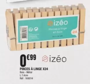 Izero - Pinces À Linge X24