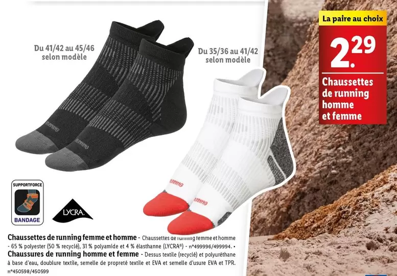 crivit - chaussettes de uniming femme et fromme