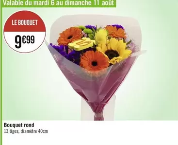 bouquet rond