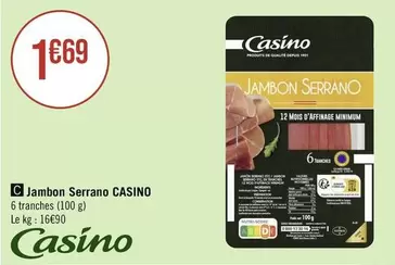 Casino - Jambon Serrano