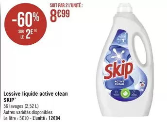 Skip - Lessive Liquide Active Clean