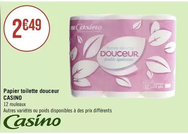 casino - papier toilette douceur