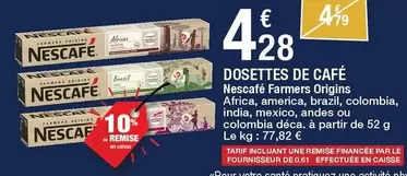 Nescafé - Dosettes De Café