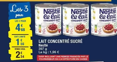 Nestlé - Lait Concentré Sucré