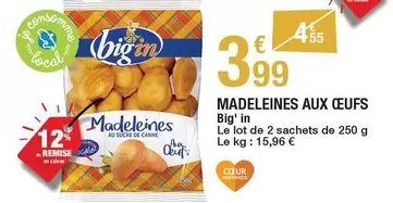 Madeleines Aux Ceufs