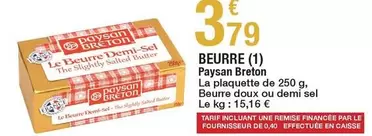 Paysan Breton - Beurre