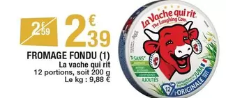 La vache qui rit - Fromage Fondu -