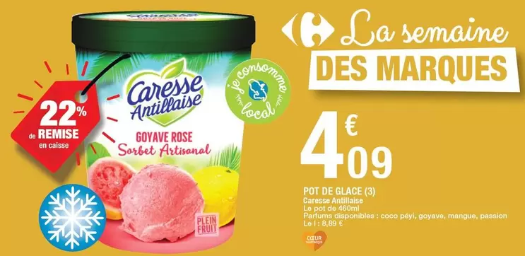 Caresse Antillaise - Pot De Glace