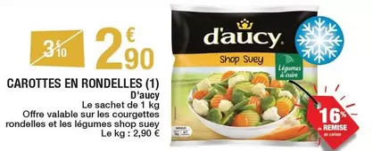 D'aucy - Carottes En Rondelles