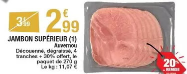 Auvernou - Jambon Superieur