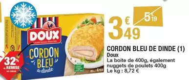 Doux - Cordon Bleu De Dinde