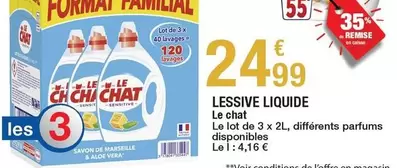 Le chat - Lessive Liquide