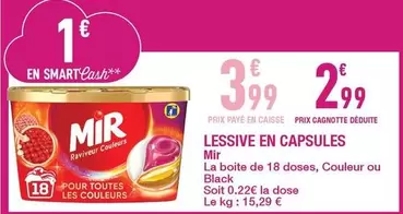 Mir - Lessive En Capsules