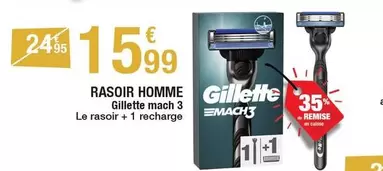 Gillette - Rasoir Homme