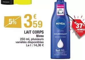 Nivea - Lait Corps