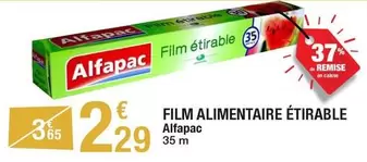 Alfapac - Film Alimentaire Étirable