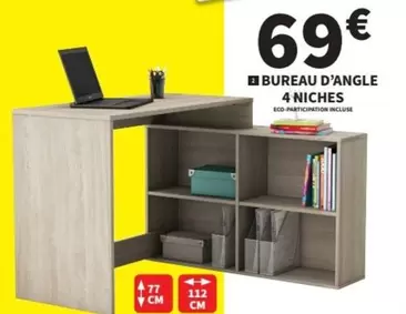 Bureau D'angle 4 Niches