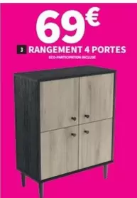 Rangement 4 Portes