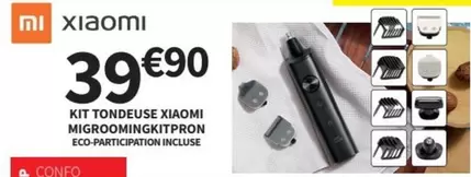 Xiaomi - Kit Tondeuse Migroomingkittpron Eco-participation Incluse