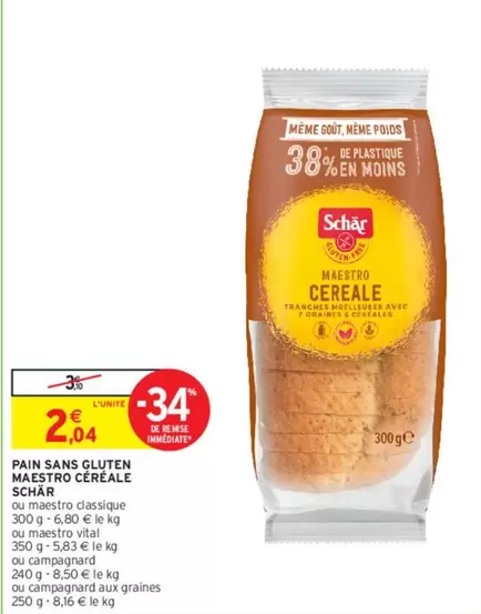 Schar - Pain Sans Gluten