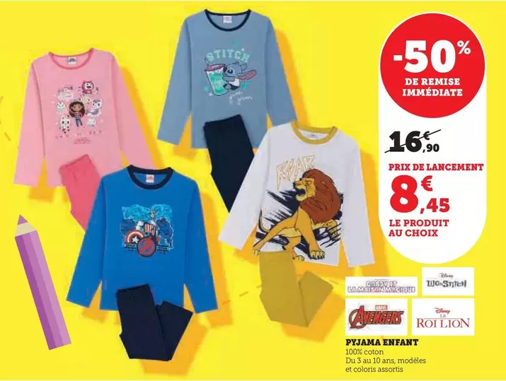 Disney - Pyjama Enfant