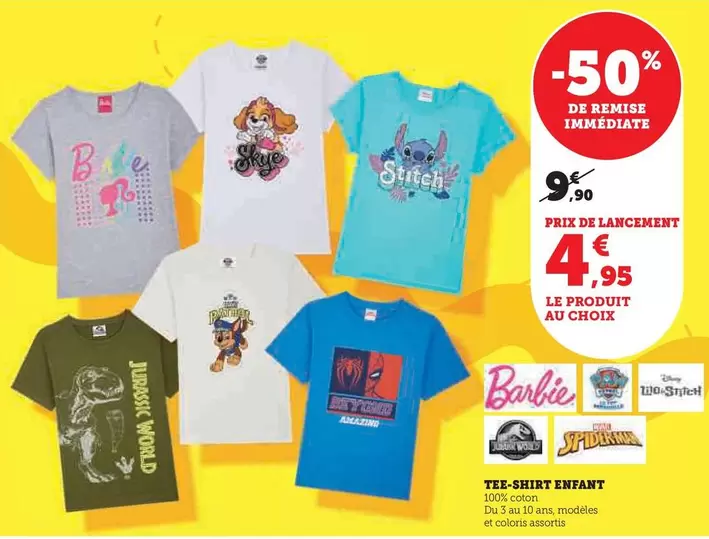 Barbie - Tee-shirt Enfant