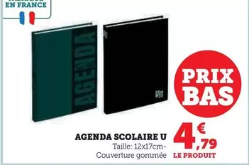 U - Agenda Scolaire