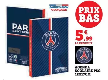 Paris Saint-Germain - Agenda Scolaire 