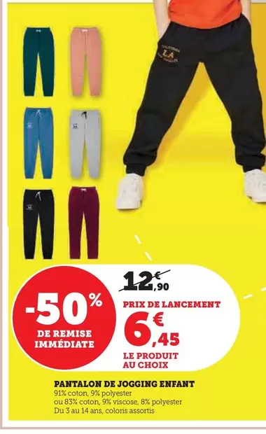 Pantalon De Jogging Enfant