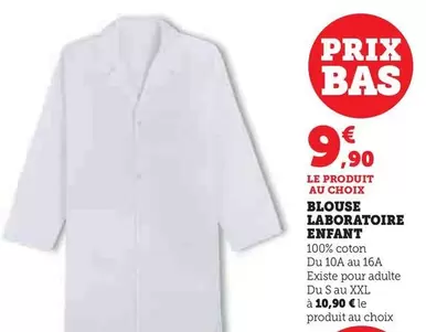 Blouse Laboratoire Enfant