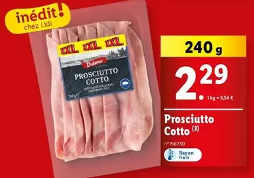 Dulano - Prosciutto Cotto