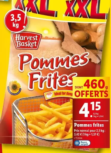 Harvest Basket - Pommes Frites