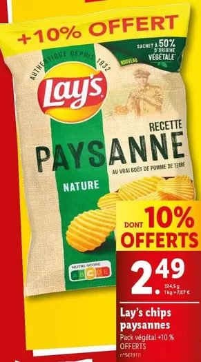 Lay's - Chips Paysannes