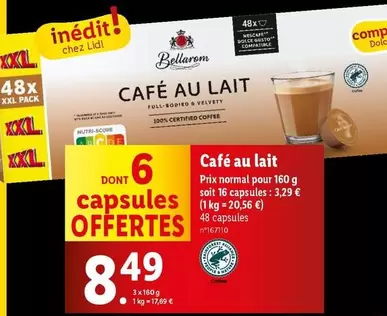 Bellarom - Café Au Lait