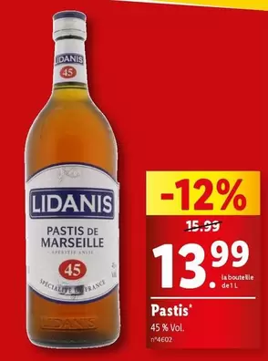 Lidanis - Pastis