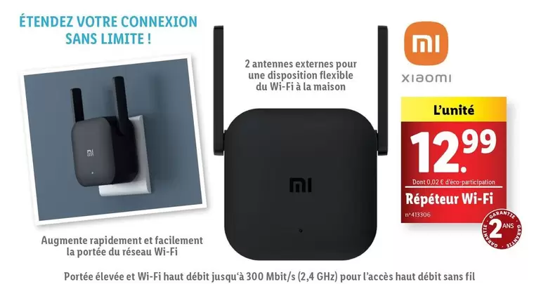 Xiaomi - Répéteur Wi-Fi 