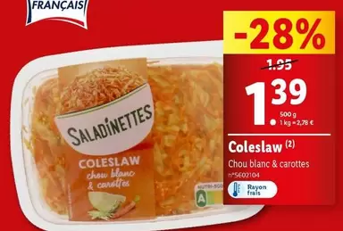 Saladinettes - Coleslaw