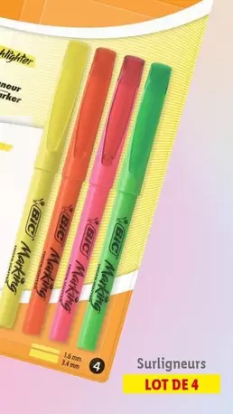 BIC - Surligneurs